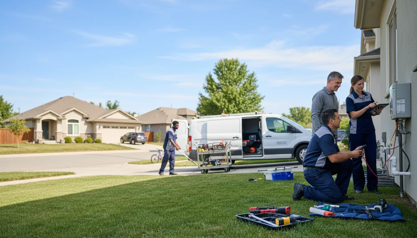 Tankless water heater service in Speer, IL